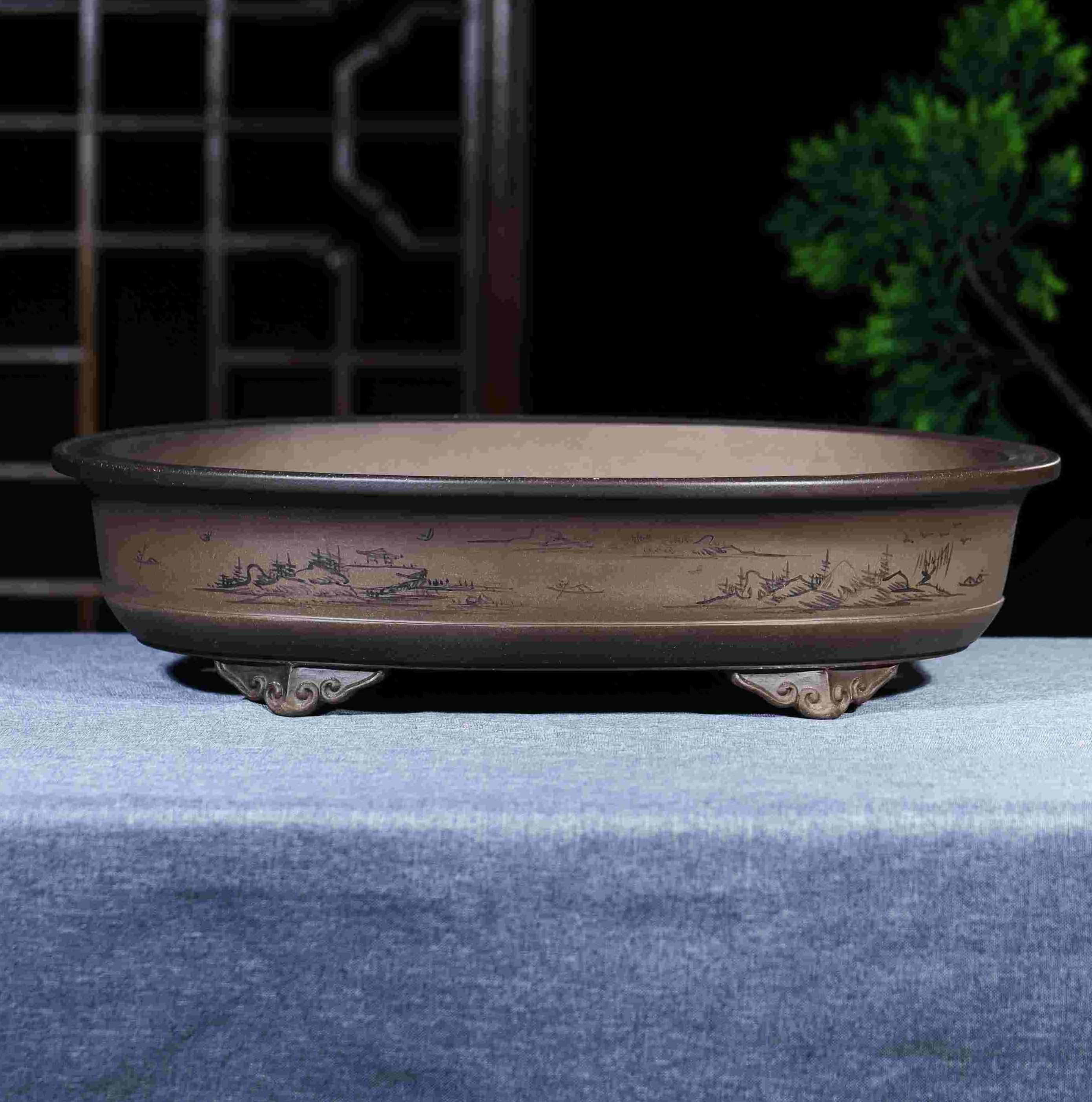 Unglazed Bonsai Pots
