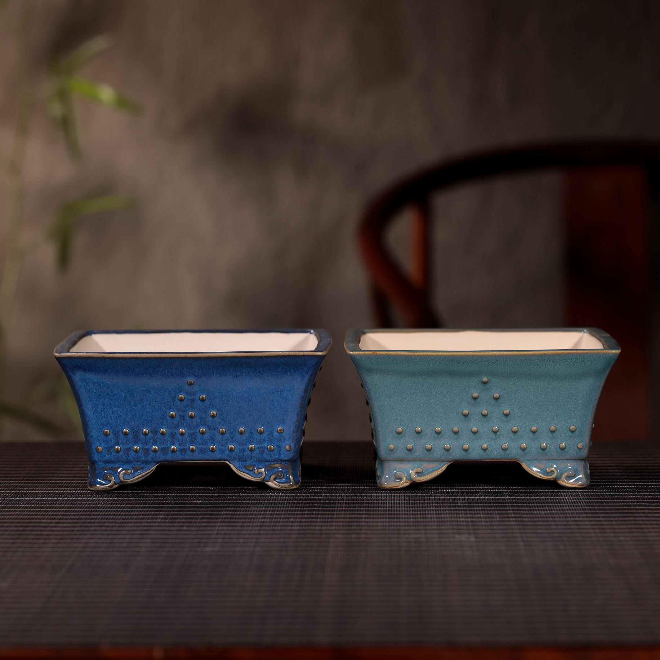 Glazed Bonsai Pots